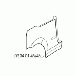 PARAFANGO POST. DX SEICENTO '98-09(FT0193053)