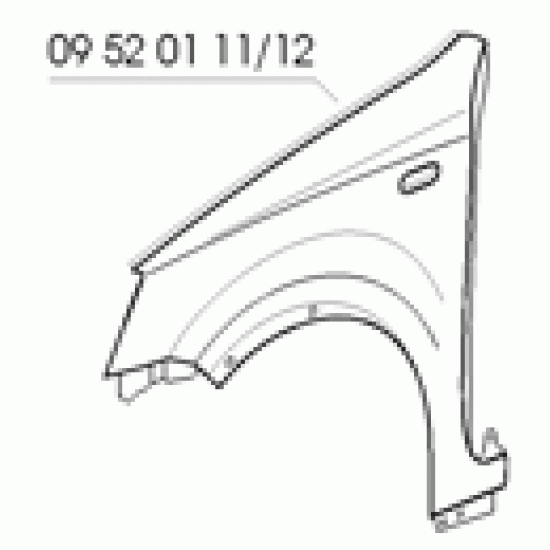 PARAFANGO ANT. DX PANDA '03-11(35.51.110)