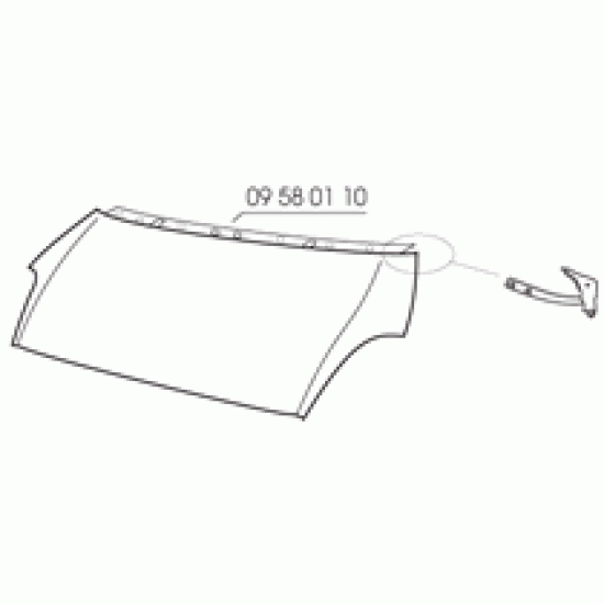 COFANO ANT. GRANDE PUNTO '05->(FT3423100)(36.15.106)