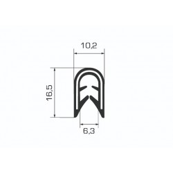 CANALINO ANIMATO COPRIBORDO PVC 10X14