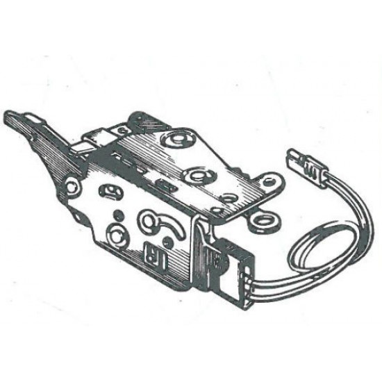 SERRATURA ANT. DX FIAT UNO 5P '89 CENTRALIZZATA