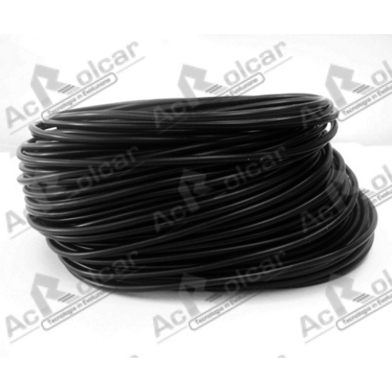 TUBO ACQUA LAVACRISTALLI NERO 4X6 MT.