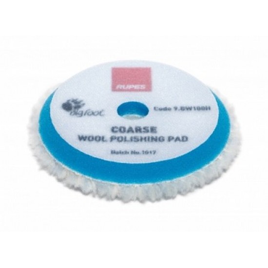 TAMPONE LUCIDATURA LANA BLU VENTILATO DURO 40 MM - PZ.1