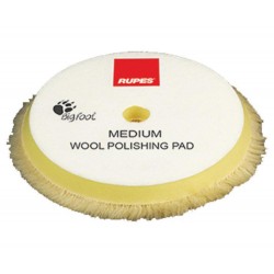 TAMPONE LUCIDATURA LANA GIALLO VENTILATO MEDIO 130MM.