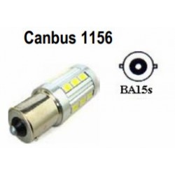 LAMPADE LED S25-1156 SMD+CANBUS BA15S 12V COPPIA