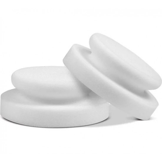 TAMPONE LUCIDATURA MANUALE MEDIO X PASTE ABR. BIANCO 130X50MM.