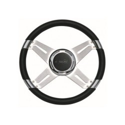 VOLANTE CRAB 4 RAZZE ECO PELLE NERA