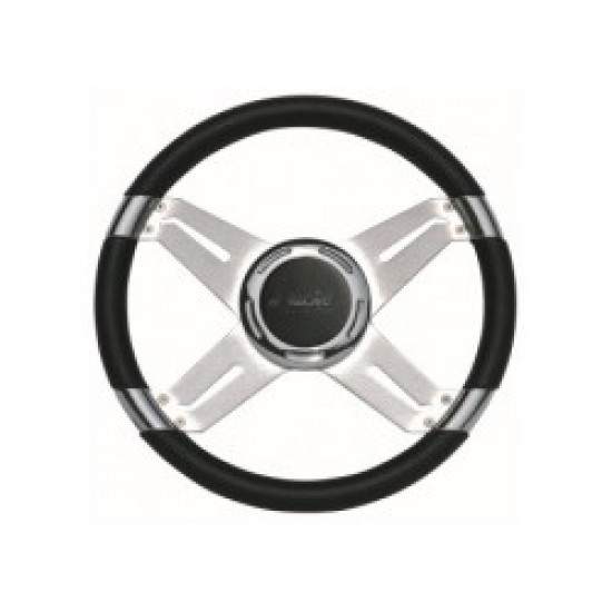 VOLANTE CRAB 4 RAZZE ECO PELLE NERA