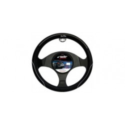 COPRIVOLANTE CHROME NERO CON INSERTI ***********
