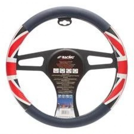 COPRIVOLANTE SIMILPELLE  UK FLAG MIS.38/39