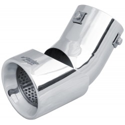 TERMINALE INOX ROTONDO REGOLABILE DIAM.90 MM
