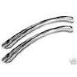 KIT 2 MODANATURE CROMATE BOW TYPE 1 DIM. 147X11 H.30 MM