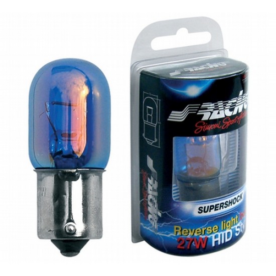 LAMPADINA PER LUCE RETROMARCIA 12V 27W ALOGENA METALLESTENTE