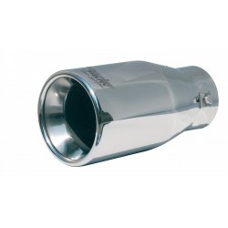 TERMINALE INOX ROTONDO DM. 72 MM