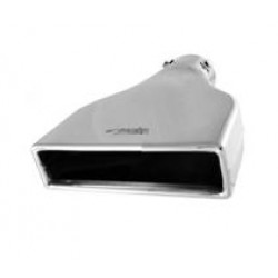 TERMINALE INOX RETTANGOLARE L.254 MM OUT.196X51MM IN.70MM ***********