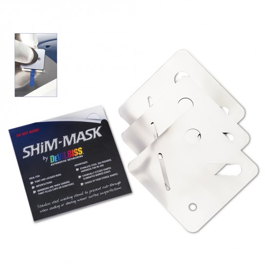 SHIM-MASK LAMINE INOX PZ.3 PER DIFETTI VERNICE