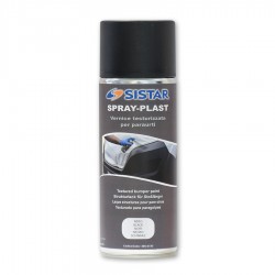SPRAY VERNICE TESTURIZZATA NERA PER PLASTICHE ML.400