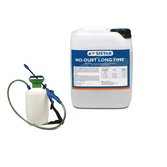 LIQUIDO BLOCCA POLVERE X PAVIMENTI CABINE VERNICIATURA LT.5