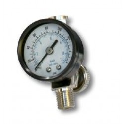 REGOLATORE DI PRESSIONE CON MANOMETRO