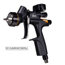 AEROGRAFO A CADUTA DV1 NERO PER TRASPARENTE UG. 1,3 C/MAN. DIGITALE