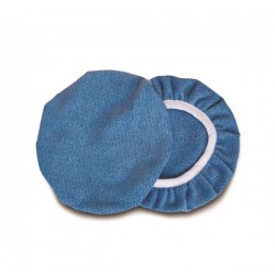 CUFFIA IN MICROFIBRA BLU  DM. 170 MM