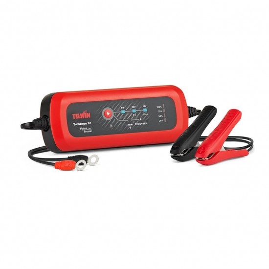 CARICABATTERIE ELETTRICO T-CHARGE 12