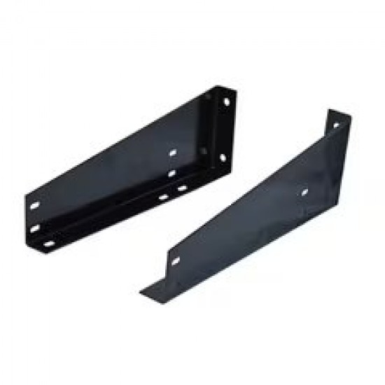 STAFFE ACCIAIO NERE COPPIA 455X155