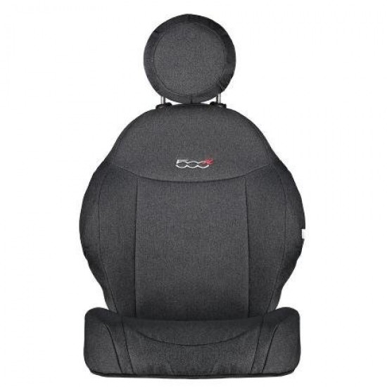 COPRISEDILI IMBOTTITI A COPPIA MALMO3 ORIG. FIAT 500 L GRIGIO FUMO