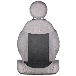 COPRISEDILI IMBOTTITI A COPPIA MALMO FIAT 500 X GRIGIO/ANTRACITE