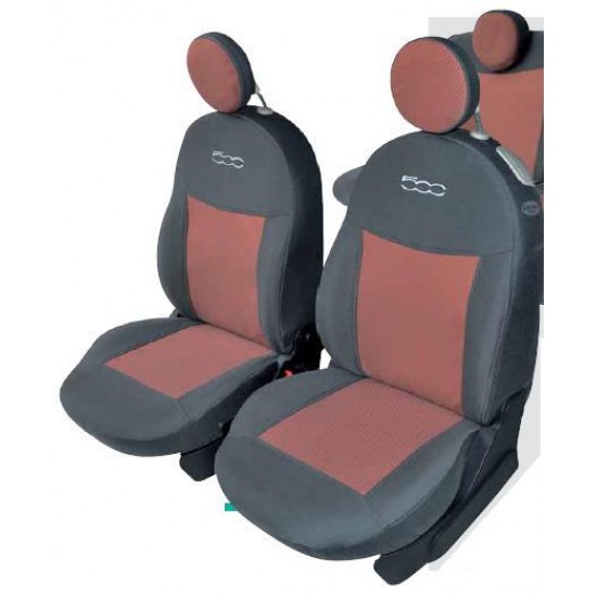 FODERE PER FIAT 500X POST. DIV. GRIGIO/NERO