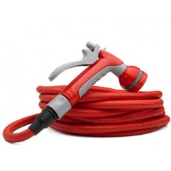 TUBO ACQUA ESTENSIBILE MT.8 CON PISTOLA