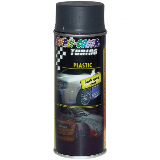 SPRAY PER PLASTICHE GRIGIO SCURO ML.400