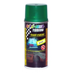 SPRAY TRASPARENTE PER FANALI VERDE ML.150