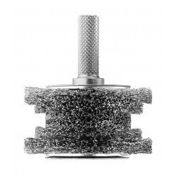 SPAZZOLA ACCIAIO ATT.TRAPANO PER TUBI D.60 MM. (CLEPSYDRA) SPAZZOLA ACCIAIO ATT.TRAPANO PER TUBI D.60 MM. (CLEPSYDRA)