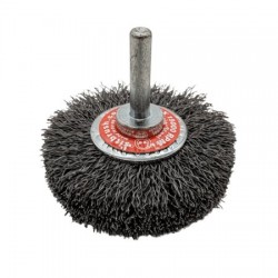SPAZZOLA ACCIAIO CIRCOLARE ATT. TRAPANO FILO ONDULATO D.70 MM. - (GG62) SPAZZOLA ACCIAIO CIRCOLARE ATT. TRAPANO FILO ONDULATO D.70 MM. - (GG62)