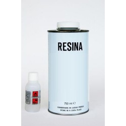RESINA LIQUIDA GR.750 C/CAT.