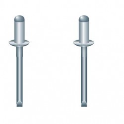 RIVETTI ALLUMINIO 5X20 CONF. 100 PZ