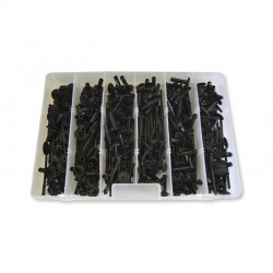 RIVETTI IN PLASTICA VALIGETTA PZ.150