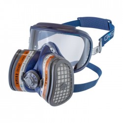 MASCHERA VERNICIATURA ELIPSE GVS INTEGRA A1/P3 C/FILTRI INTERCAMBIABILI