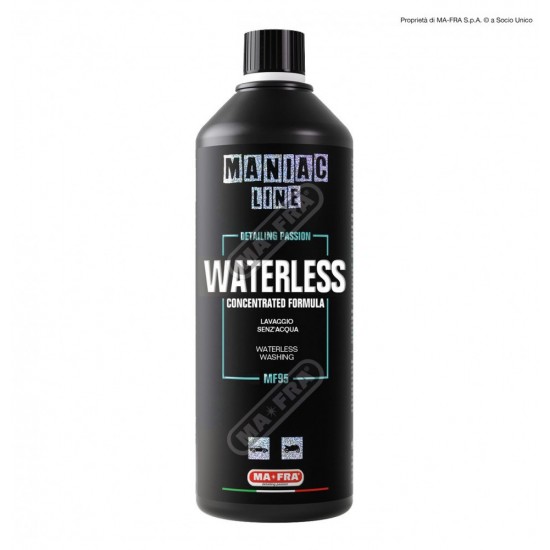 MANIAC WATERLESS PULITORE S/ACQUA SPRAY PER CARROZZERIA LT.1